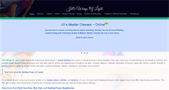 Desktop Screenshot of jillswingsoflight.com
