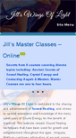 Mobile Screenshot of jillswingsoflight.com
